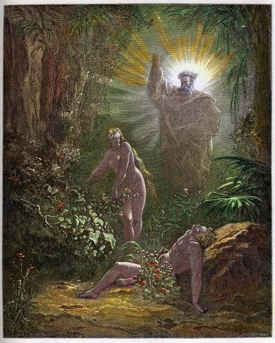 Die Erschaffung Evas - Genesis 2 von Gustave Dore