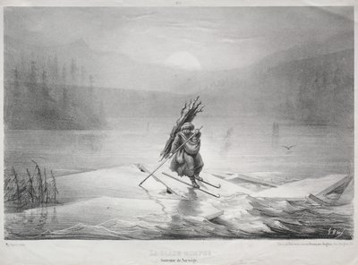 Das brechende Eis, Souvenir aus Norwegen von Gustave Dore