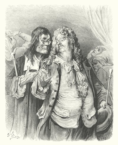 Die Fabeln von La Fontaine: Die Ärzte von Gustave Dore