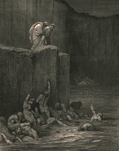 Warum beugst du dich so gierig über mich, um 1890 von Gustave Dore