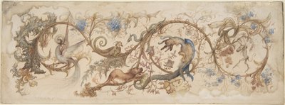 Allegorie der Laster von Gustave Gustave Moreau,Moreau