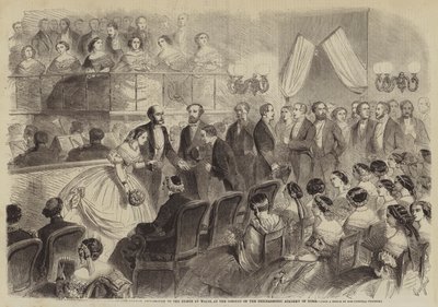 Konzert der Philharmonischen Akademie von Rom von Gustave Janet