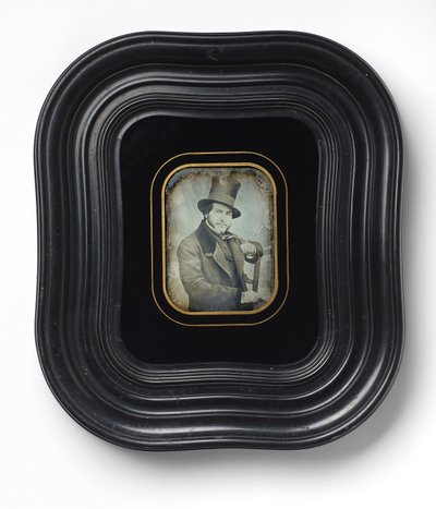 Ein Herr, möglicherweise Frédéric Brisson von Gustave Le Gray