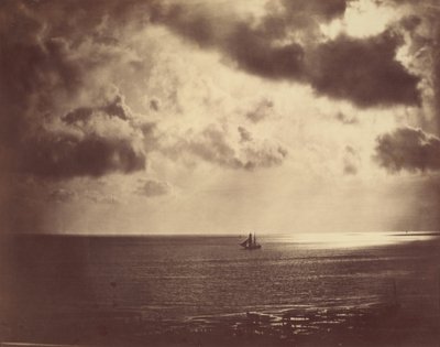 Brigg auf dem Wasser, 1856 von Gustave Le Gray