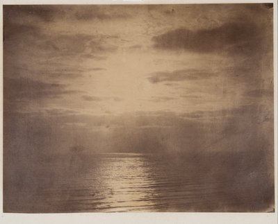 Sonneneffekt in den Wolken--Ozean von Gustave Le Gray