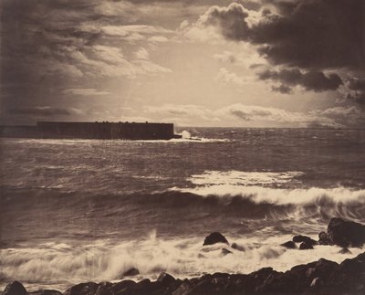 Die große Welle, Sète, 1857 von Gustave Le Gray