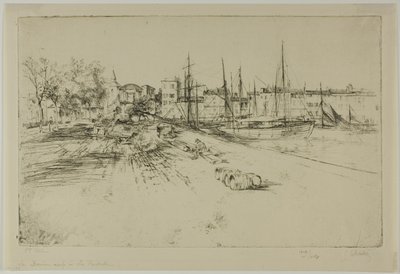 Der neue Dock in La Rochelle von Gustave Leheutre