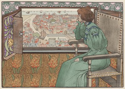 Solveig, ca. 1897 von Gustave Max Stevens