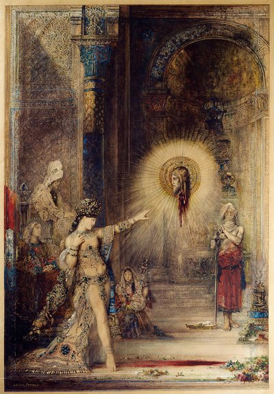 Die Erscheinung von Gustave Moreau