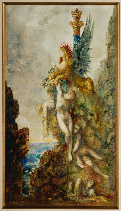 Die siegreiche Sphinx von Gustave Moreau