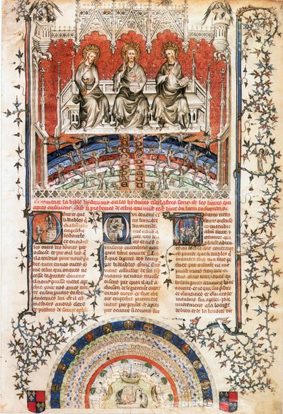 La Bible Historiale von Guyart des Moulins
