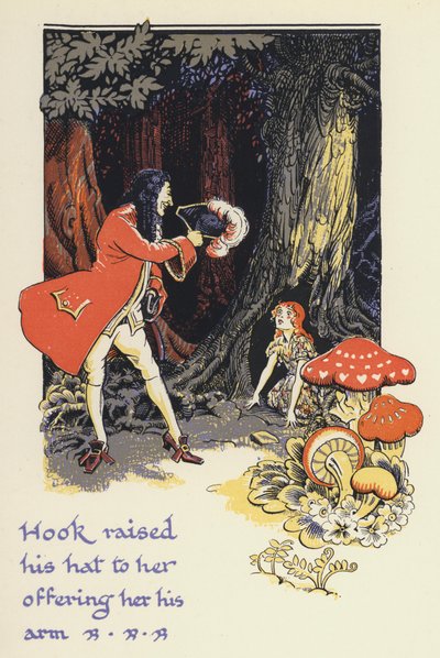 Peter Pan und Wendy: Hook zog seinen Hut vor ihr und bot ihr seinen Arm an von Gwynedd M. Hudson