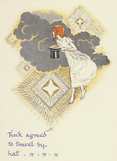 Peter Pan und Wendy: Tink stimmte zu, im Hut zu reisen von Gwynedd M. Hudson