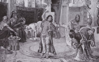 Unterhaltung im Harem von Gyula Tornai