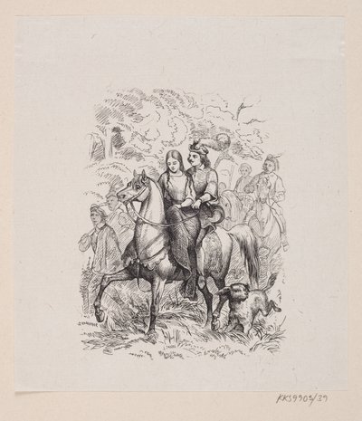 Illustration zu "Die wilden Schwäne" in H.C. Andersen, "Märchen und Geschichten", Band 1 von H.P. Hansen