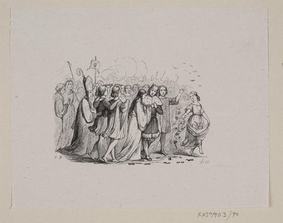 Illustration zu "Die wilden Schwäne" in H.C. Andersen, "Märchen und Geschichten", Band 1 von H.P. Hansen