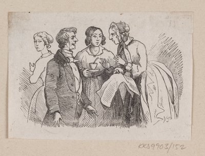 Illustration zu "Es ist ganz gewiss" in H.C. Andersen, "Märchen und Geschichten", Band 2 von H.P. Hansen