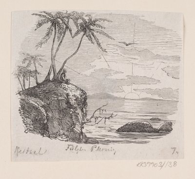 Illustration zu "Fugl Phönix" in H.C. Andersen, "Märchen und Geschichten", Band 2 von H.P. Hansen