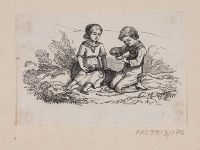 Illustration zu "Ib und kleine Christine" in H.C. Andersen, "Märchen und Geschichten", Band 2 von H.P. Hansen