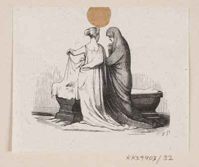 Illustration zu "Lykkens Kalosker" in H.C. Andersen, "Märchen und Geschichten", Band 1 von H.P. Hansen