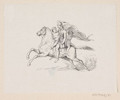 Illustration zu "Ole Lukøje" in H.C. Andersen, "Märchen und Geschichten", Band 1 von H.P. Hansen