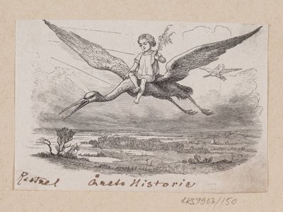 Illustration zu "Die Geschichte des Jahres" in H.C. Andersen, "Märchen und Geschichten", Band 2 von H.P. Hansen