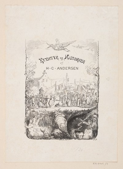 Zwischentitel Nr. 2 zu H.C. Andersen, "Märchen und Geschichten", Band 1 von H.P. Hansen