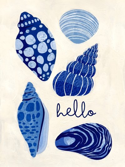 Hallo Blaue Muscheln von HUGO
