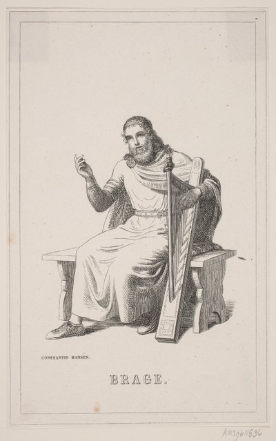 Brage. Illustration zu Fabricius