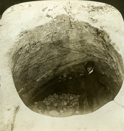 Ein Riesen-Kessel Gletschertopf, Norwegen von H. C. White