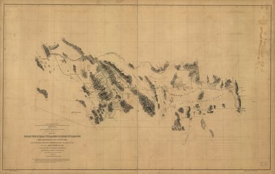 Von den Pimas-Dörfern bis Fort Fillmore: aus Erkundungen und Vermessungen von H.; Davis Custer