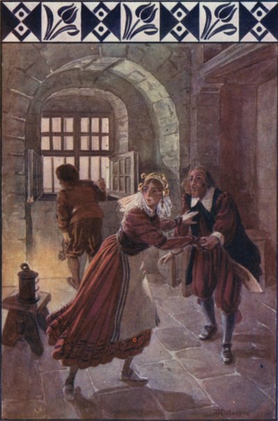 „Um neun Uhr heute Abend“, sagte sie zu ihm von H. Delaspre