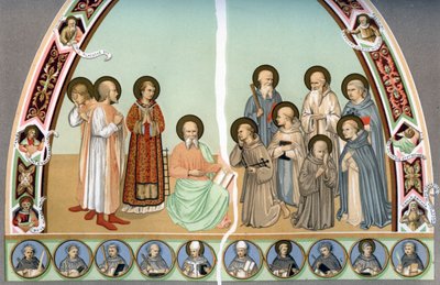 Heilige Männer, 15. Jahrhundert, 1849 von H. Moulin