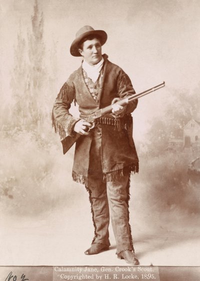 Porträt von Calamity Jane von H. R. Locke