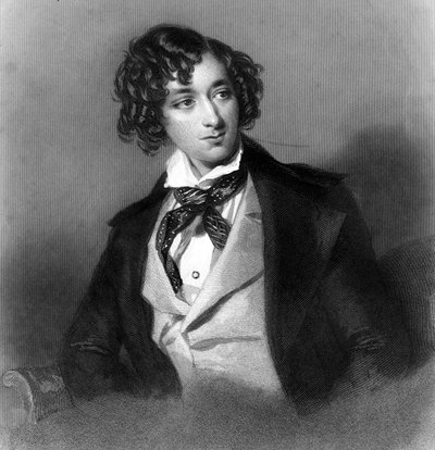 Benjamin Disraeli, britischer konservativer Staatsmann und Schriftsteller von H. Robinson