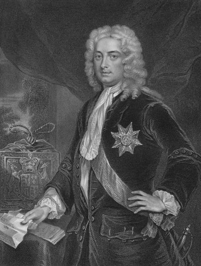 Robert Walpole, Earl of Orford. Nach dem Original von Jarvis, in der Sammlung von Thomas Walpole von H. Robinson
