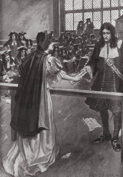 Eine mittelalterliche Episode im Parlament von H. Tenison