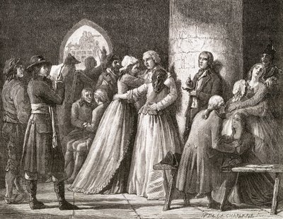 Appell der Verurteilten, 1794, aus 
