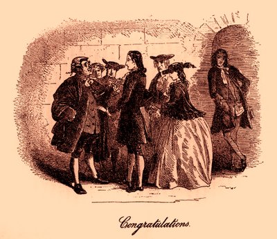 Eine Geschichte aus zwei Städten von Charles Dickens von Hablot Knight Browne