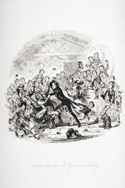 Illustration für Charles Dickens