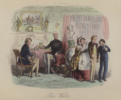 Illustration für Lewis Arundel oder Die Eisenbahn des Lebens von Frank E. Smedley von after Hablot Knight Browne