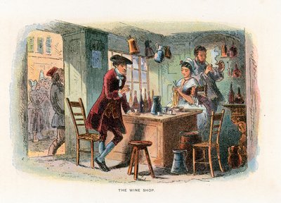 Illustration für Eine Geschichte aus zwei Städten von Hablot Knight Browne