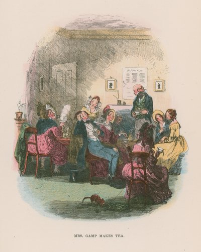 Illustration für Martin Chuzzlewit von Hablot Knight Browne