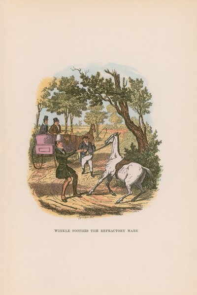Illustration für Pickwick Papers von Hablot Knight Browne