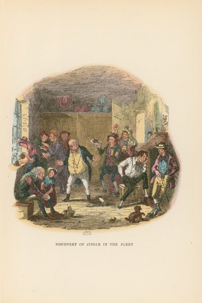 Illustration für Pickwick Papers von Hablot Knight Browne