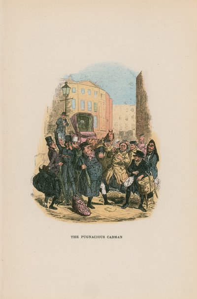 Illustration für Pickwick Papers von Hablot Knight Browne