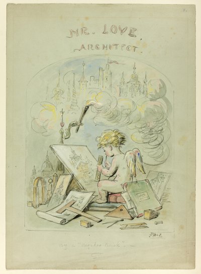 Herr Liebe, Architekt von Hablot Knight Browne