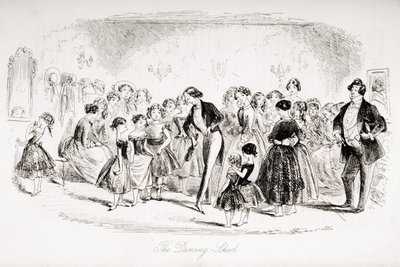 Die Tanzschule, Illustration aus 