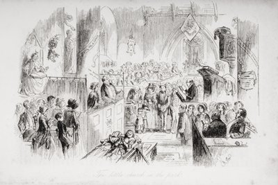 Die kleine Kirche im Park, Illustration aus 