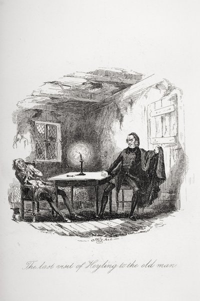Der letzte Besuch von Heyling beim alten Mann, Illustration aus 
